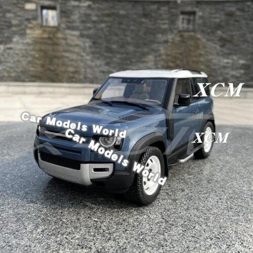 Diecast Car Model Almost Real New Defender 90 1:18 (Blue) + SMALL GIFT