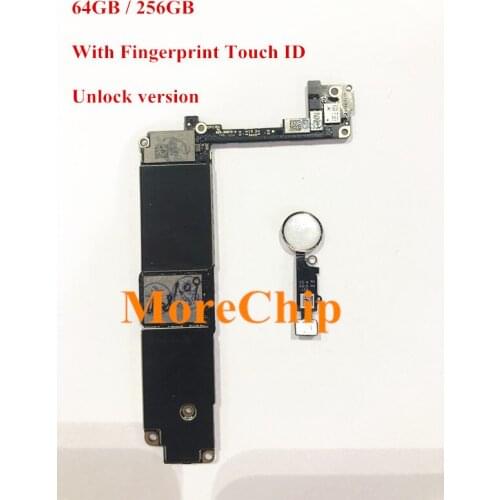 For iPhone 8 8G OK Board Unlocked Motherboard With Fingerprint Touch ID Free Clean Mainboard Logic Board 100% Good Working