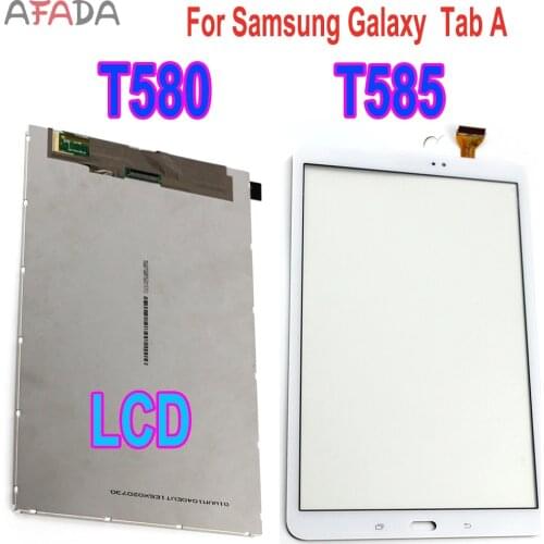 New For Samsung Galaxy Tab A 10.1 SM-T580 SM-T585 LCD screen and Touch Display Digitizer Assembly Replacement SM-T580 SM-T585