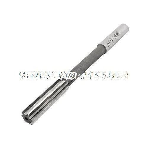 Straight Shank 6 Flutes 12.7mm x 4mm Cutting HSS Machine Reamer