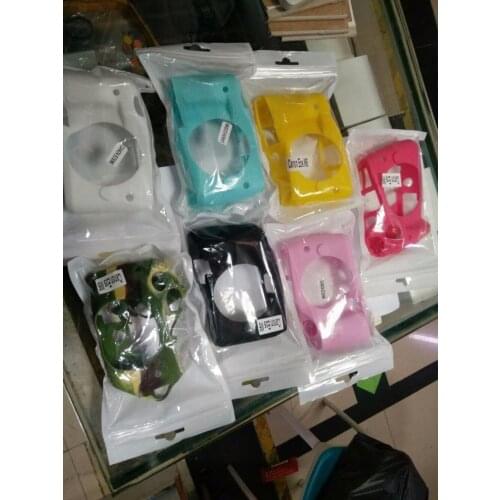 Silicone Rubber Camera Case Bag Cover For Canon E0S M6 m6 15-45mm Lens Body Protective Pouch 5 Colors Mirrorless System Camera