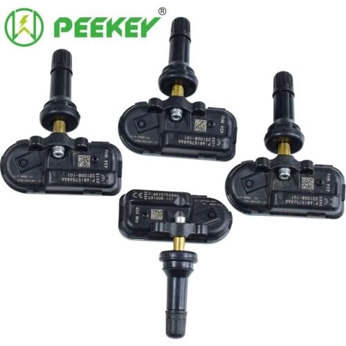 Tire Pressure Monitor System sensor TPMS sensor 4Pcs 434Mhz For Ram Jeep for Chrysler 68249197AA 68249197AB68157568AA