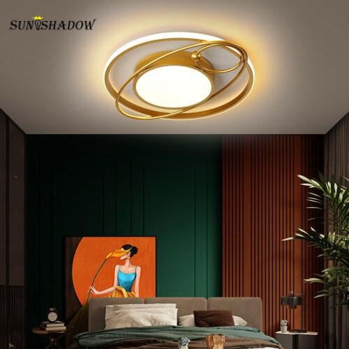 Led Ceiling Light Modern Round Indoor Decoration Ceiling Lamp For Living Room Bedroom Dining Room Aisle Corridor Light 110v 220v