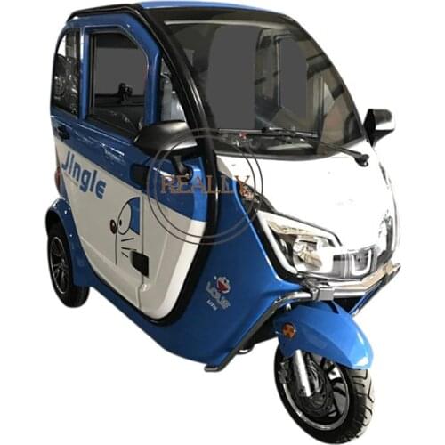 3 Wheels Electric Tricycle For Adults Mini Vehicle 3 Passenger Mobility Scooter Car With ECC And COC Approved
