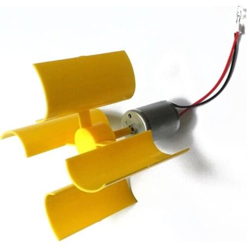 DC 0.1V-5.5V 100-6000RPM Vertical Micro Wind Turbines Used for Testing and Teaching Use Improve the Display Effect
