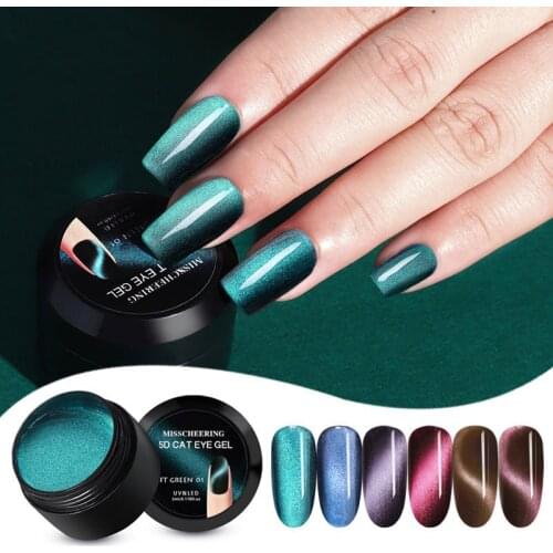 YOMENS 6Colors Gel Nail Polish Girl Professional Manicure Two Color Chaneg Nail Glue Set Nail-Art