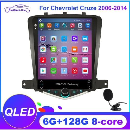 1. car radio Android Multimedia Player Navigation Vertical screen For Chevrolet Cruze 2006-2014 GPS