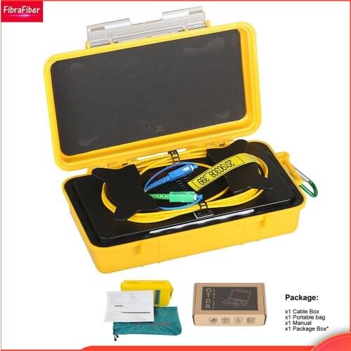 2KM FC LC SC APC to UPC OTDR Blind Zone Eliminator Launch Cable Box FC/LC/SC-APC/UPC SingleMode Toolkit 1310/1550nm