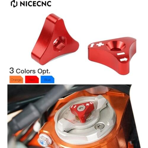 NICECNC Front Fork Knob Adjuster For Husqvarna FC250 FC350 FC450 TC250 TC125 2014-2016 FE250 FE350 FE450 TE250 FE501 2016-2018