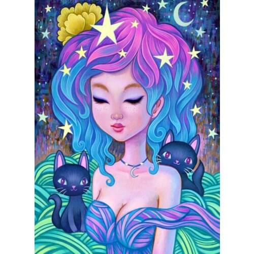 5D Diamond Painting Canvas Christmas Gifts Full Round Drill DIY Mosaic Cross Stitch Pattern Handmade Embroidery Decor