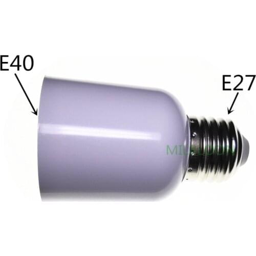 E27-E40 Lamp Holder Converter E27 turn to E40 TO E27 Lamp adapter E40 turn into E27 holder change to E40 base TO E27