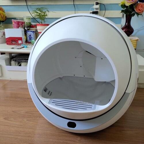 Automatic Smart Cat Litter Box Cat Litter Cleaner Electric Toilet Litter Box Fully Enclosed Cat Shoveling Machine Deodorizing