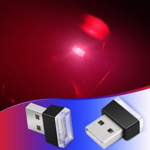 Car USB LED Atmosphere Lights Decorative For vw bmw audi polo audi q5 mg6 lexus ct200h ford focus 2 3 bmw f10 f20 Twage Starline