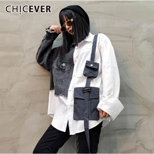 Блузки с цветами CHICEVER China At AliExpress