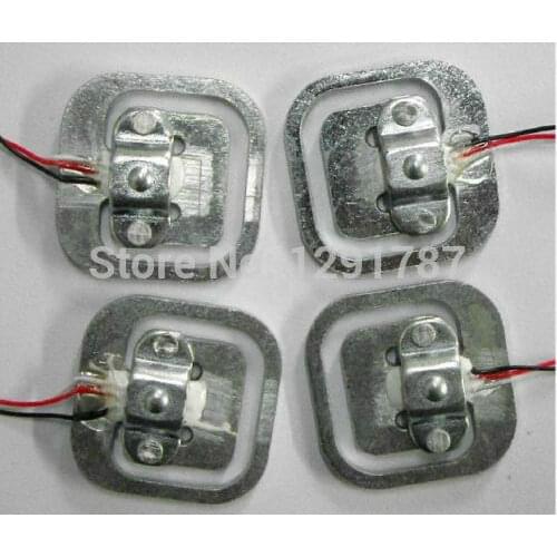 4 pcs x 50Kg Body Load Cell Weighing Sensor Resistance strain Half-bridge Total