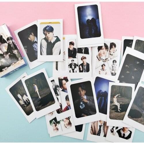 New Kpop Bangtan Boys Soul 7 Clearly Small Lomo Card Photocard HD Photo Print Album Photocard For Fans Gifts 8.5*5.4CM 30Pcs/Set