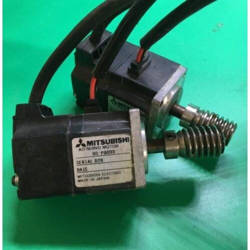 HC-PQ033 servo motor , used in good condition . 80% appearance new , good working
