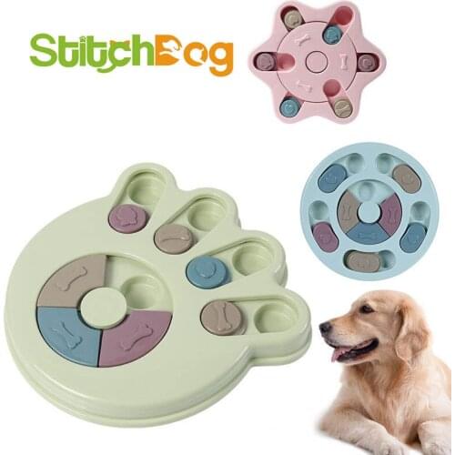 Dog toy Pet slow food training interactive plate