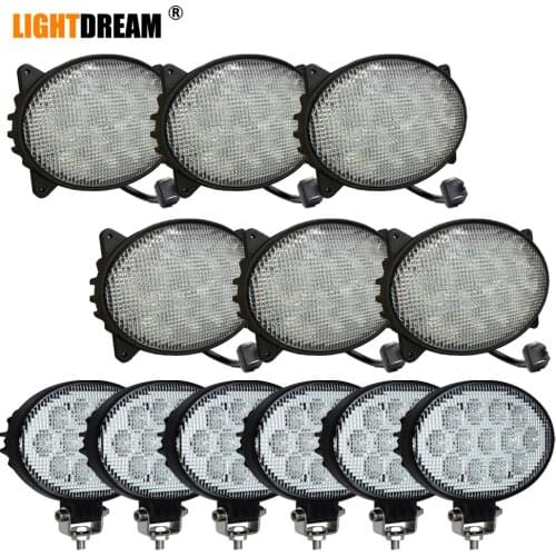 Led Combine Work Light Kits For Case IH Tractor 5088,6088,7010,7088,7120,7130,7230,8010,8120,8230,9120,9130,9230+ x12pcs/lots