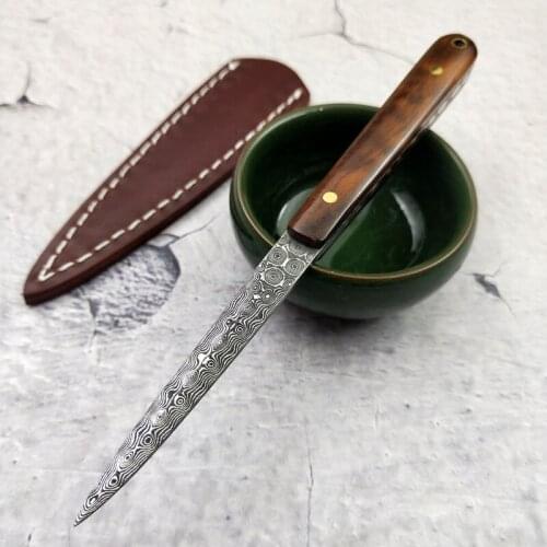Handmade Metal Tea Knife Accessories Ceremony Chinese Puer Oolong Green Tea Knife Prying Cooking Caja De Te Teaware DG50TNC