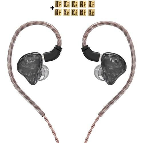 FiiO FH1s Hi-Res 1BA+1DD(Knowles 33518,13.6mm Dynamic) In-ear Earphone IEM with 2pin/0.78mm Detachable Cable for Popular Music