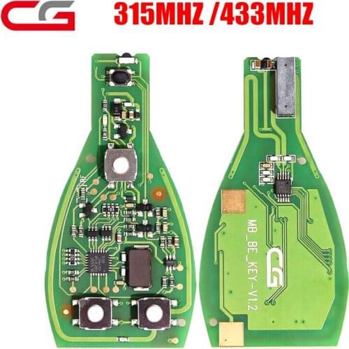 1PCS/5PCS/10PCS New Arrival CGDI MB Be Key Support All for Mercedes Till FBS3 315MHZ/433MHZ Get 1 Free Token for CGDI MB