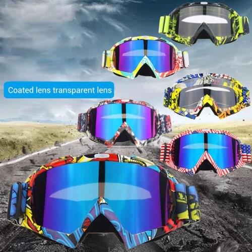 Motocross Goggles Glasses Motorcycle Goggles Ski Sport Gafas Windproof Protective Glasses For Motorbike Dirt Bike ATV