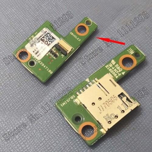1pcs/lot SIM Card Slot Connector board for Lenovo Miix 520-12IKB LTE Tablet IO Board