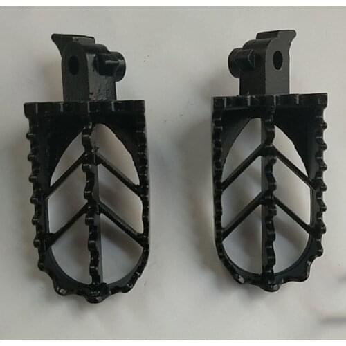 Stainless Steel Footrest Foot Pegs Footpegs for Honda CRF50 CRF70 CRF100F for Yamaha PW50 PW80 Motocross