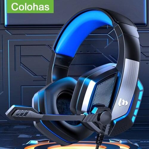 7.1 Surround Sound Wire Gaming Headset For PC Gamer Computer XBox PS4 Laptop Headphones With Microphone Noise Canceling Earphone