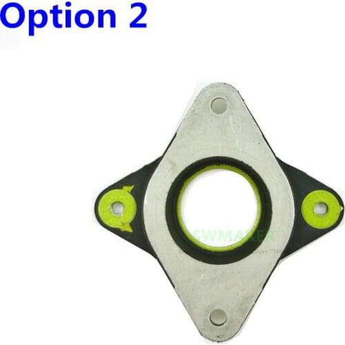 1pc Nema 17 stepper motor Vibration Damper shock absorber some option for DIY 3D printer length 39MM thick 6MM hole angle 41.4MM