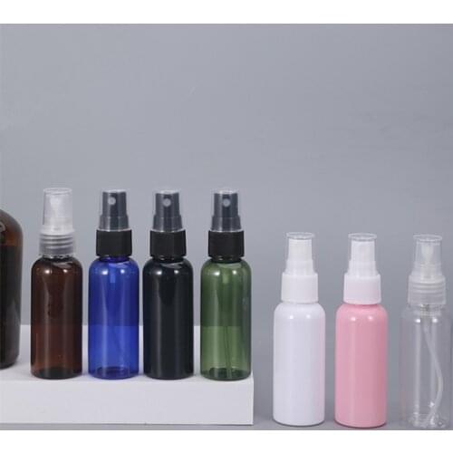 10PCS of 100ML Empty Refillable Press Pump plastic Spray Bottles Oil Liquid Container Perfume Atomizer Travel cosmetic bottle