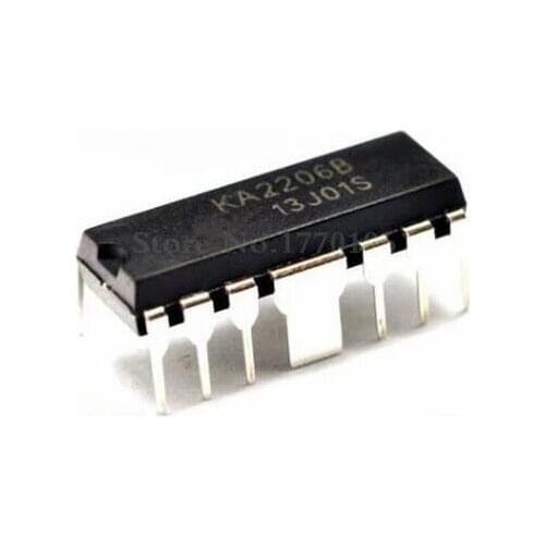 100pcs KA2206B KA2206 2206B DIP12 IC