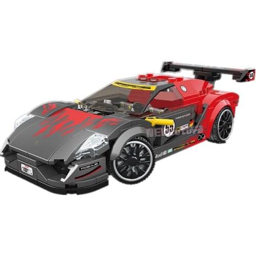 2021 NEW Speed Champion Serise Por-Sches 91-8 SR-S Famous Supercar Race Car Sports Building Blocks Bricks Kits Model
