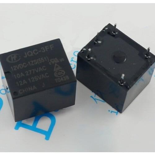 5pcs/lot 5pin relay JQC-3FF-012-1ZS a group conversion JQC-3FF-12VDC-1ZS T73