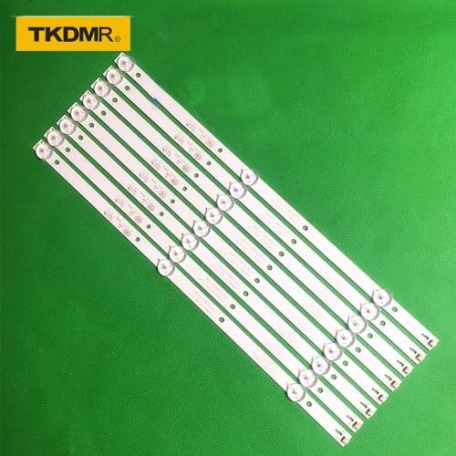 8pcs 4LED 43 Inch 6V TV LED Backlight Ligh K430WDC1 4708-K43WDC-A1113N11 FOR TCL LE43E6850 L43E6800 Y43G1B 43PFF3012 43PFF5012