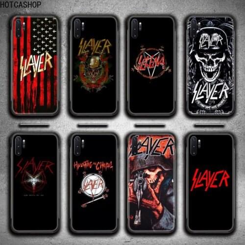 Slayer Heavy Metal Rock Band Phone Case For Samsung Galaxy Note20 ultra 7 8 9 10 Plus lite J7 J8 Plus 2018 Prime M21