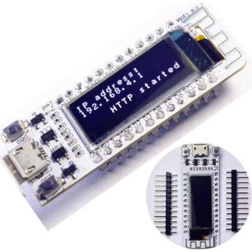 ESP8266 Internet Development Board 0.96 Inch Blue OLED Display WIFI Kit 8 Module 32M Flash IIC NodeMCU for arduino