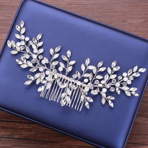 Rhinestone Hair Comb Bridal Headband Wedding Hair Accessories Crystal Rhinestone Hair Comb Jewelry Headband Wedding Hair Jewelry