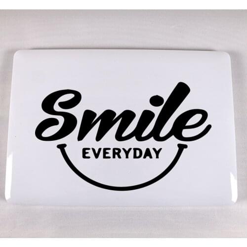 Beautiful Laptop Sticker Smile Art Pattern Vinyl Decal Laptop Stickers For Macbook Air Laptop skin decoration