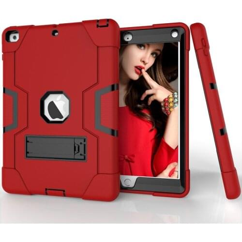 Shockproof Kids Safe Armor Case for New iPad 9.7"2018 2017 Heavy Duty Silicone Hard Protective Back Cover for iPad 9.7 5/6 Gen