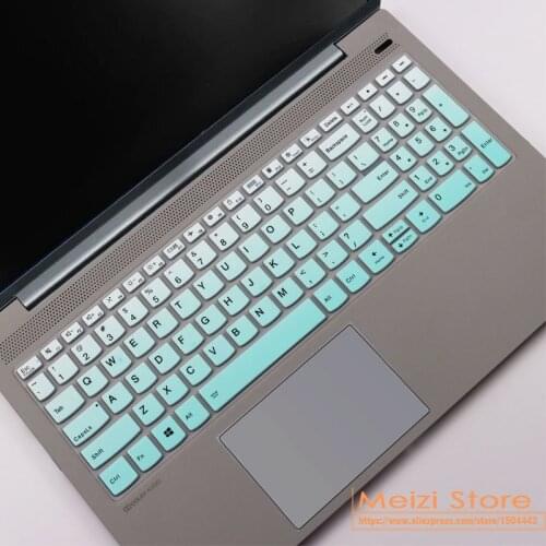 Silicone laptop Keyboard cover Protector Skin for Lenovo IdeaPad 5 15iil05 15are05 15iil 15are 05 Laptop 15.6" 2021 2020 AMD