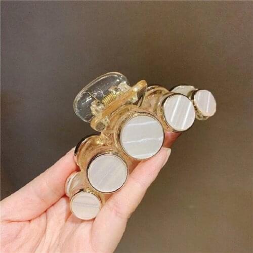 2020 NEW STYLE Exquisite Imitation Pearl / Retro Crystal Hair Clips Accessorie Fashion Hair Claw Clips For Women