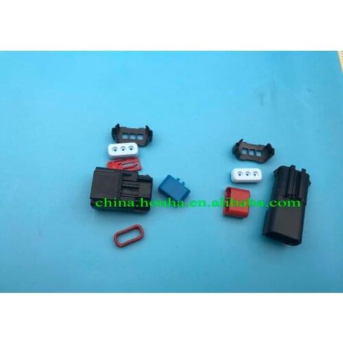 4897087AA 3 pin male and female automotive 3 pin crank shaft cam locking sensor wire harness sealed connector