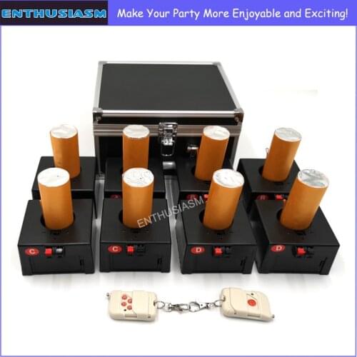 8 Channel Remote Control Pryo Receiver Wedding Machine Wireless Fireworks System Cold Fire Fountain For Wedding Party