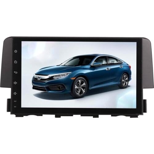 9 inch Android 8.0 7.1 eight Octa core Car CD DVD GPS Player NAVIGATION AUTO 4G RAM 32G ROM for HONDA CIVIC 2016- 2017