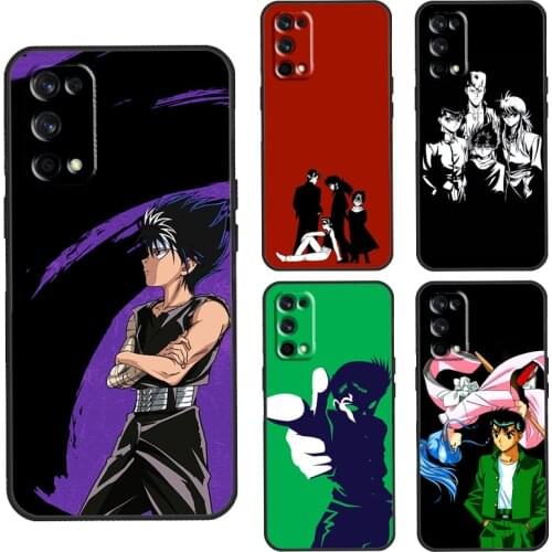 Yu Yu Hakusho Anime Case For Realme C3 C11 C15 GT Neo Q3 6 7 8 Pro Cover For OnePlus 8 Pro 8T Nord 9 Pro Shell