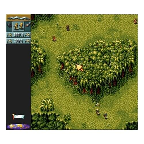 Cannon Fodder NTSC Version 16 Bit 46 Pin Big Gray Game Card For USA Game Players