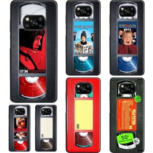 VHS tape cassette Home Alone For Xiaomi Mi 11 Lite 10T Pro Mi Note 10 Lite Mi 11 Ultra Phone Case For POCO X3 Pro F3 M3