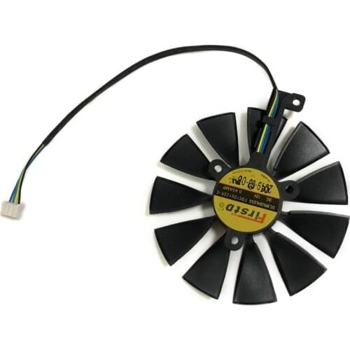FDC10U12S9-C PLD09210S12H T129215SH 4Pin RTX 2060 2070 2080 GPU Card Cooler Fan For ASUS GeForce RTX2080 RTX2060 GAMING Video